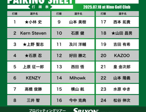 プロパッティングツアー2026 第18戦